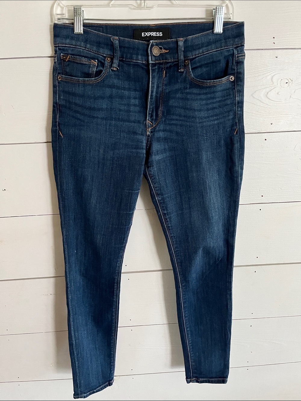 Express Women's Indigo Skinny Jeans